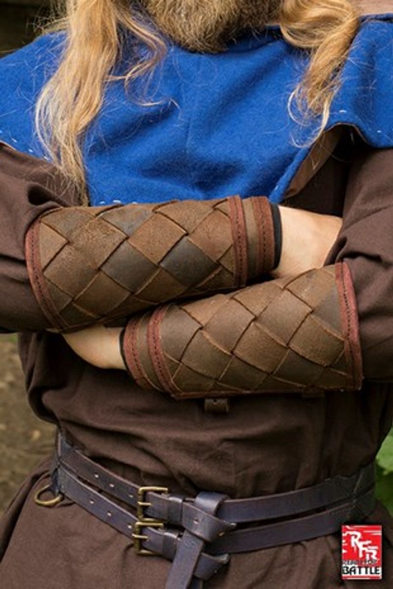 RFB Viking Bracers- Brown
